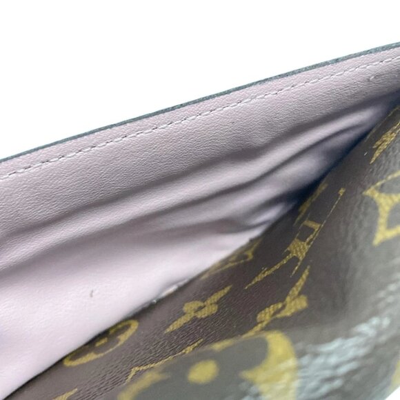 LOUIS VUITTON Portefeuille Sara Rose Ballerine Monogram Long Wallet 306-090125 - Picture 6 of 9